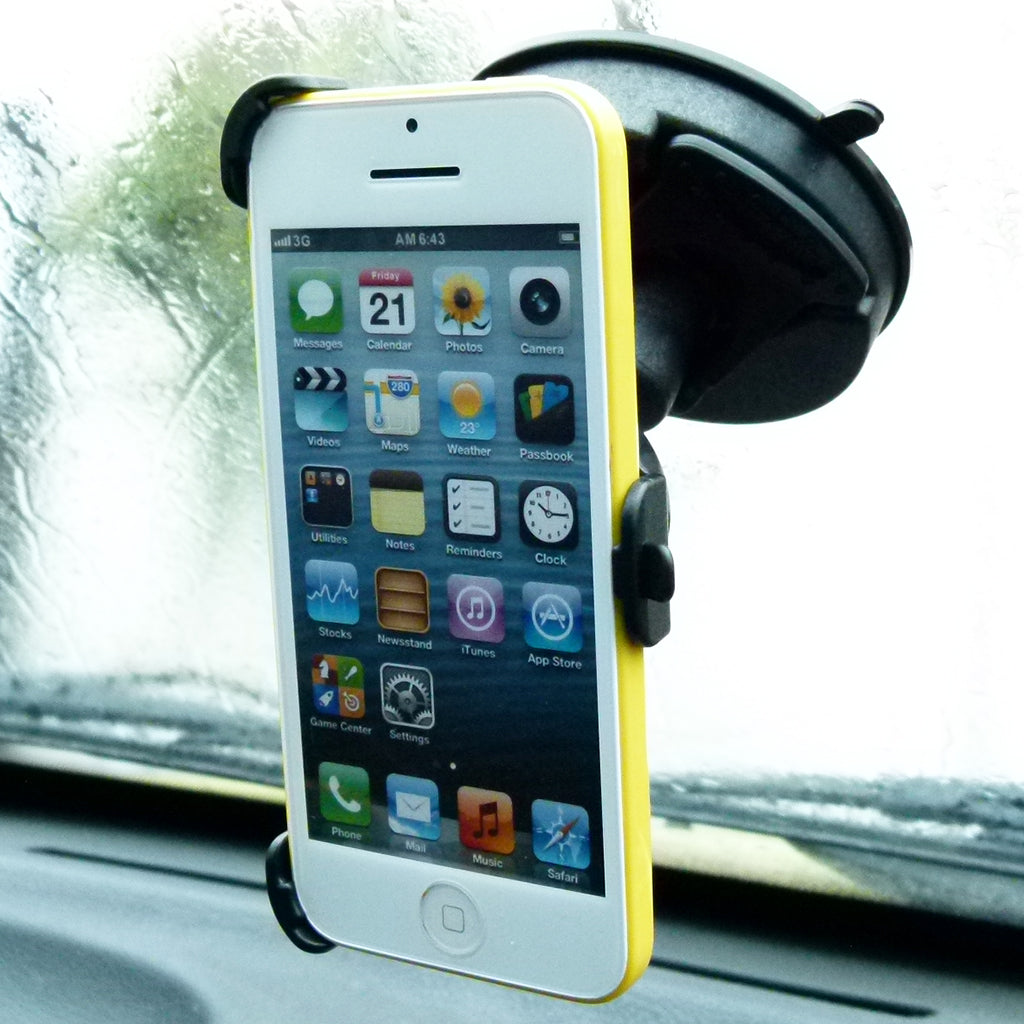 BuyBits Dedicated Car Windscreen Mount for iPhone 5C (sku 35972)