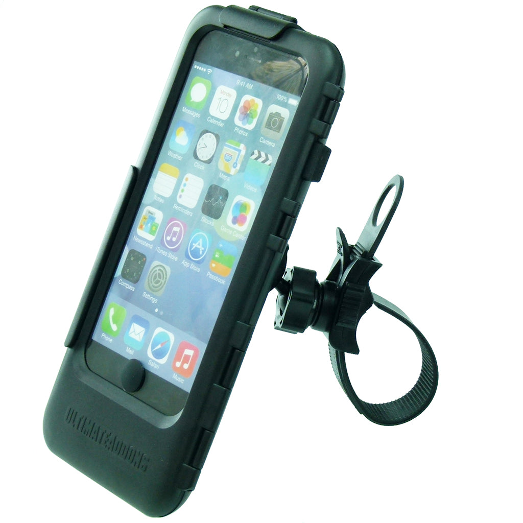 Locking Strap Tough Case Bike Handlebar Mount for iPhone 6S Plus (sku 32469)
