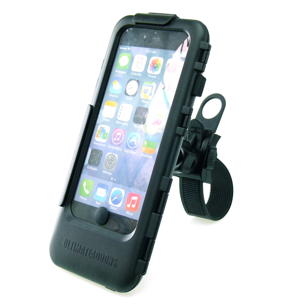 Locking Strap Tough Case Motorcycle Mount for iPhone 6 Plus (sku 31588)