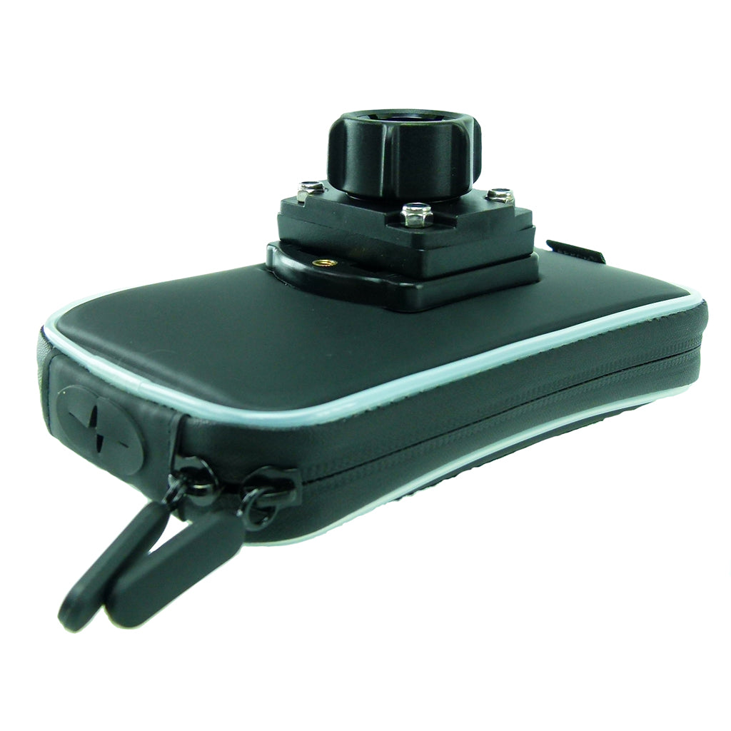 M8 Motorcycle Handlebar Clamp Mount with Water-Resistant Smartphone Case for Samsung Galaxy S5 (sku 36081)