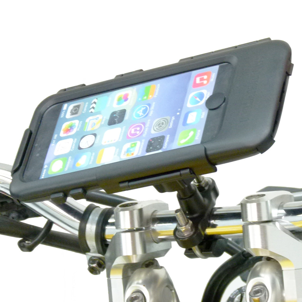 Waterproof iPhone 5 Metal U-Bolt Tough Case Motorcycle Bike Mount (SKU 16201)