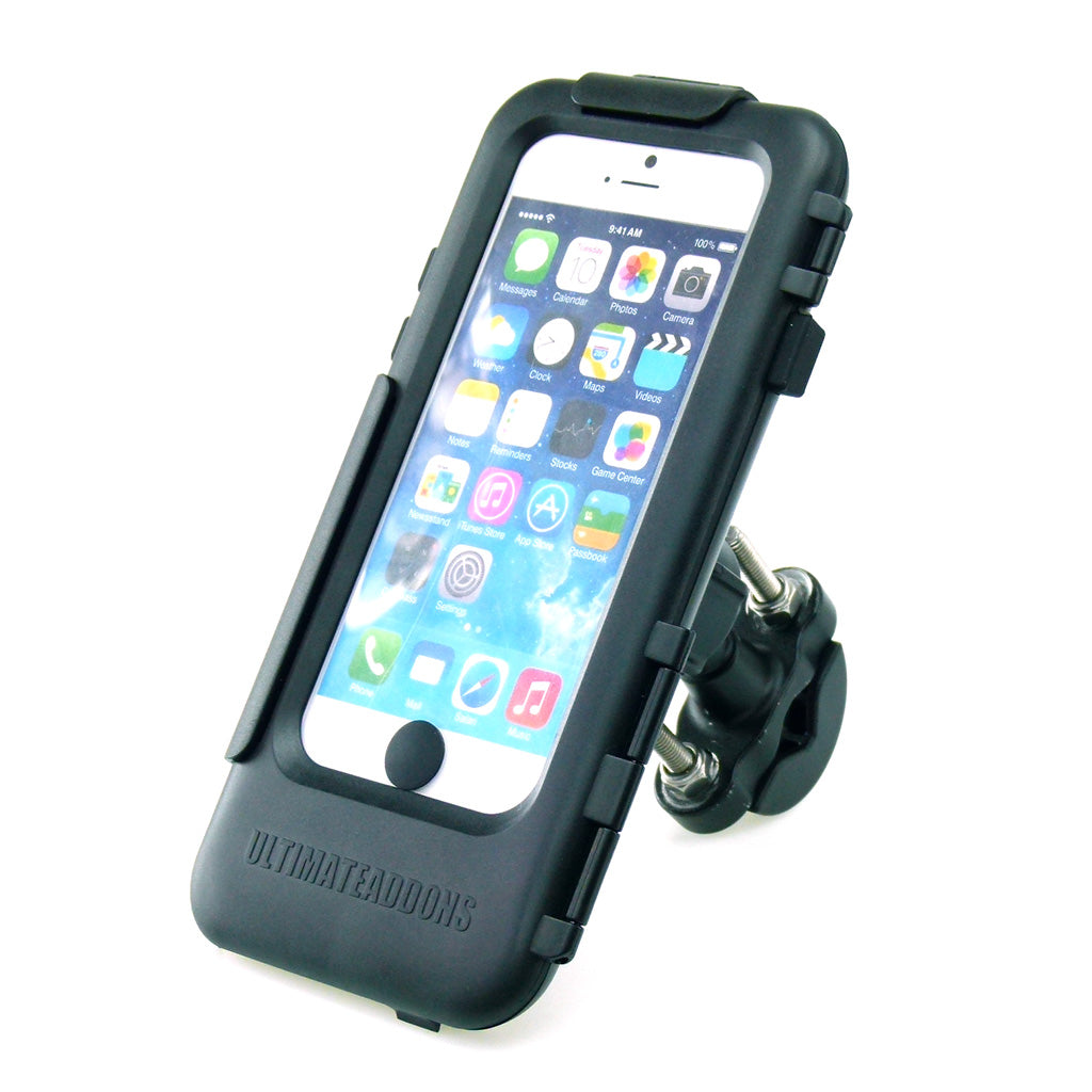Waterproof iPhone 5 Metal U-Bolt Tough Case Motorcycle Bike Mount (SKU 31539)