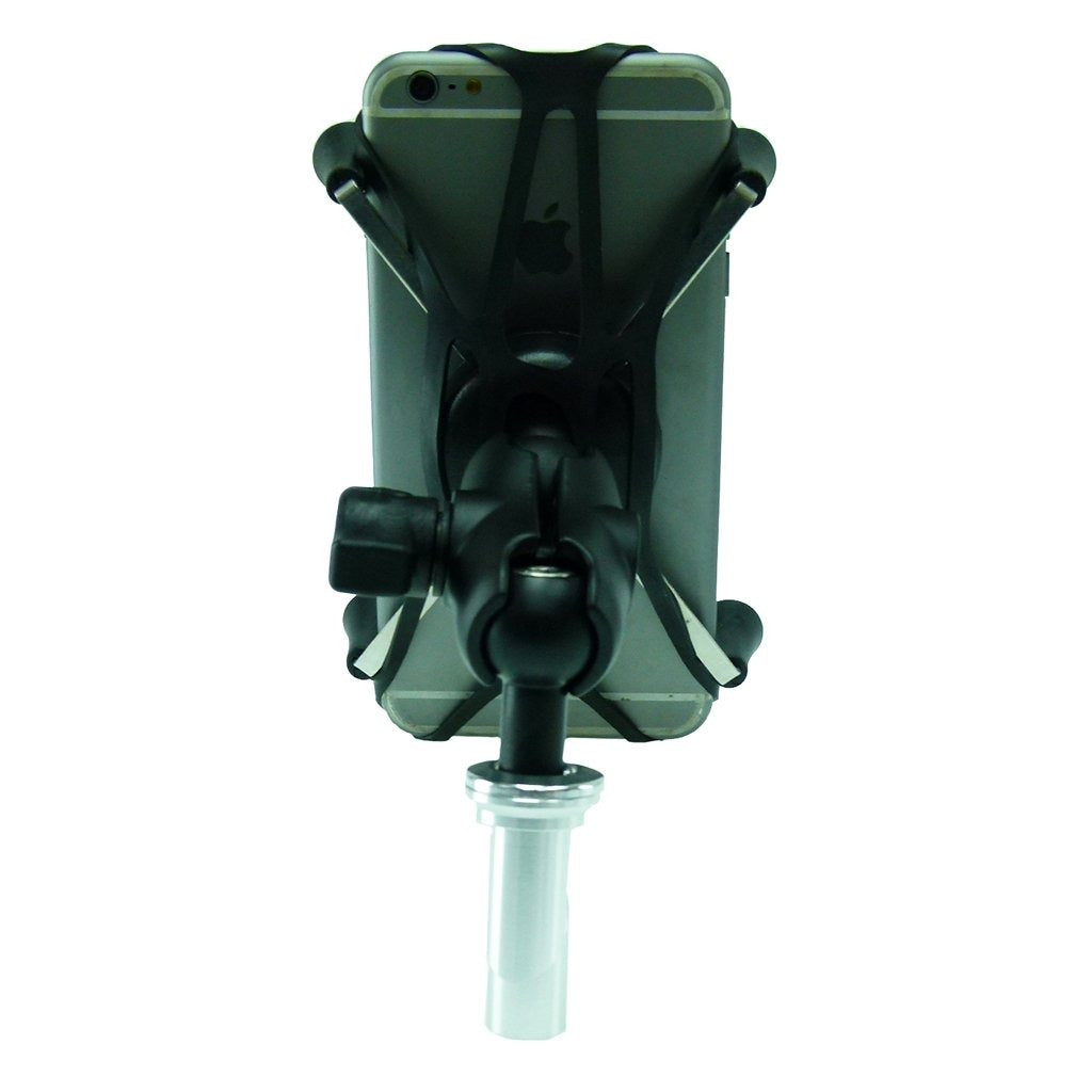 17.5-20.5mm Motorcycle Fork Stem Yoke Mount for iPhone 11 (sku 49106) - BuyBits Ltd UK