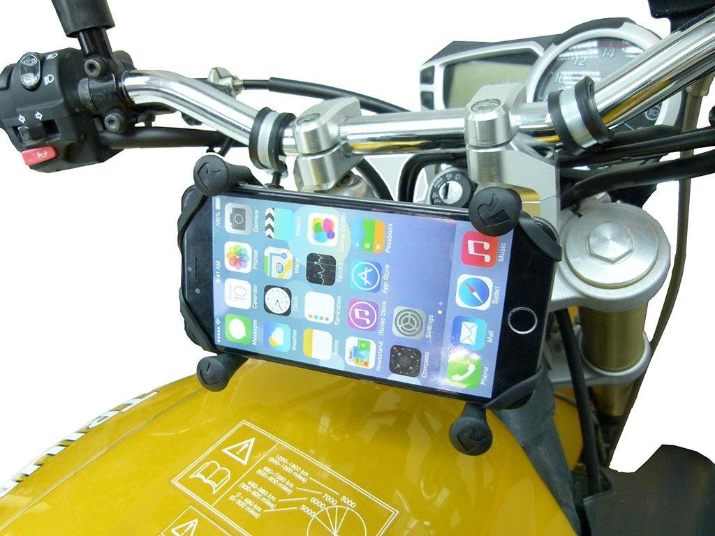 15-17mm Motorcycle Fork Stem Yoke Mount for iPhone 11 (sku 49105) - BuyBits Ltd UK