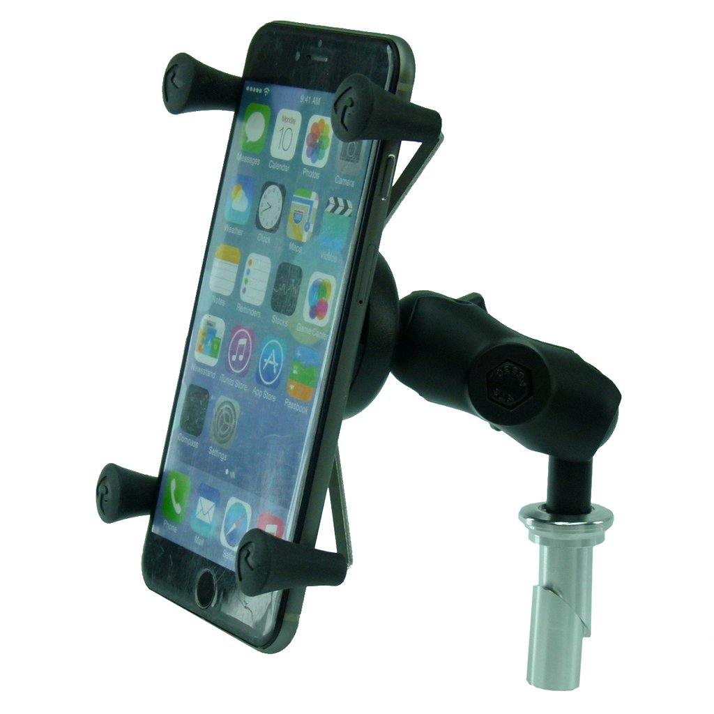 15-17mm Motorcycle Fork Stem Yoke Mount for iPhone 11 (sku 49105) - BuyBits Ltd UK