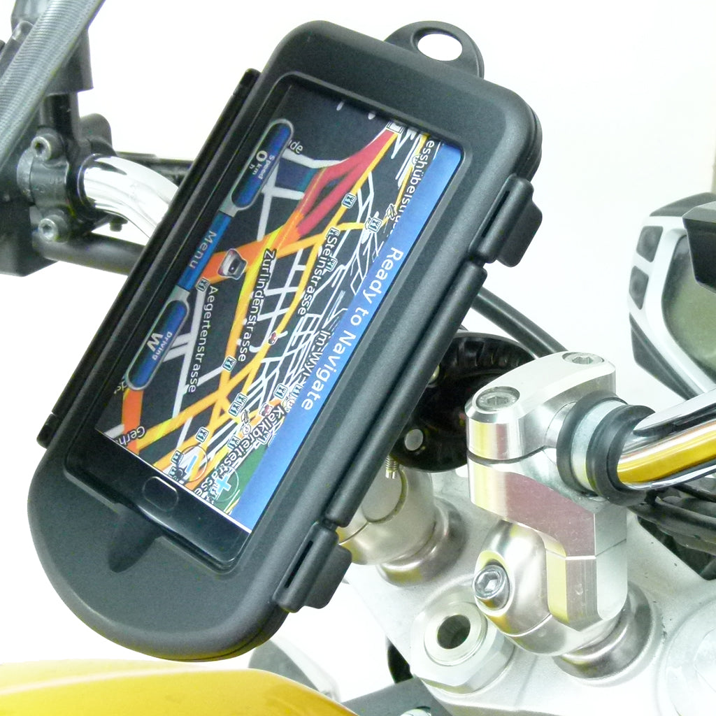 Waterproof Motorcycle Bike Handlebar Clamp Mount for OnePlus 3 (sku 35351)