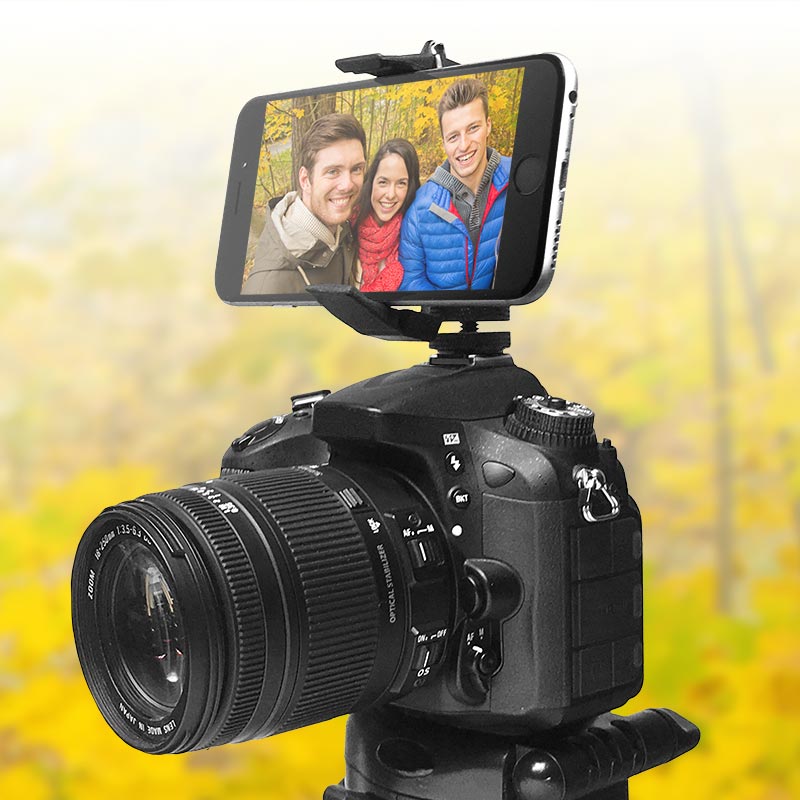 Buy ARKON TW Broadcaster Camera Hot Shoe Phone Mount for iPhone 6S