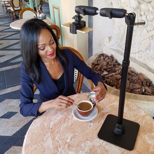 ARKON TW Broadcaster HD8RV29 Kitchen Desk Table Stand for Peri Artists Cooking Crafting Scopes (sku 34433)