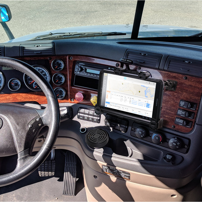 Arkon TAB506AMPS - Locking Tablet Mount with Multi-Angle Arm for Galaxy Tab, LG G Pad, iPad Air, iPad Pro, iPad.