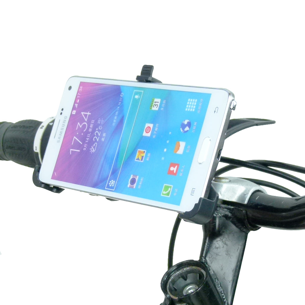 Locking Strap Bike Cycle Handlebar Mount for Samsung Galaxy Note 4 (sku 30322)