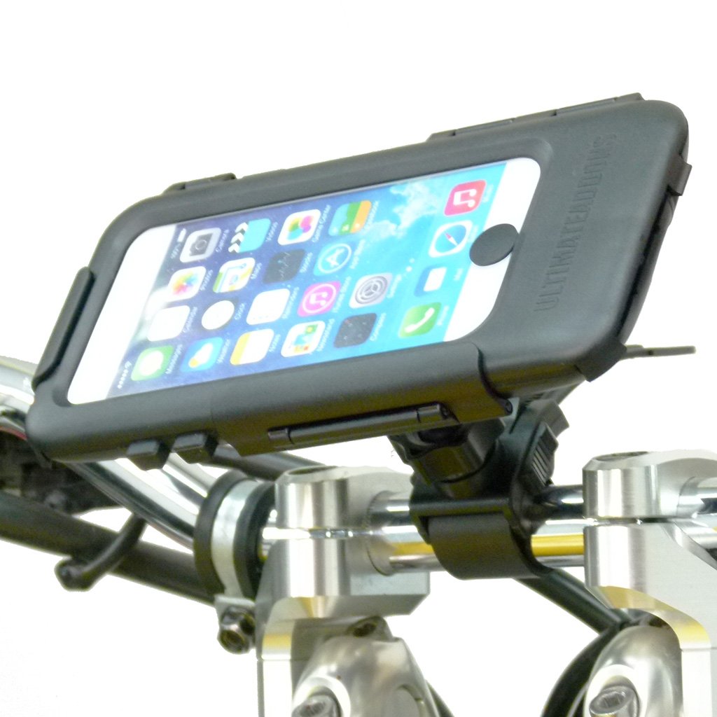 Locking Strap Tough Case Motorcycle Mount for iPhone SE 2 (2020) (sku 53543) - BuyBits Ltd UK