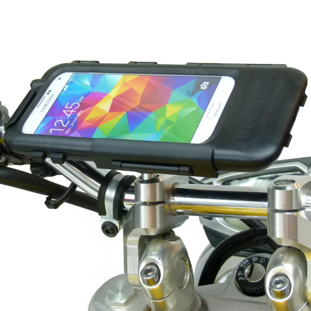 Waterproof Tough Case M8 Bolt Fitting Motorcycle Mount for Galaxy S5 (sku 19461)
