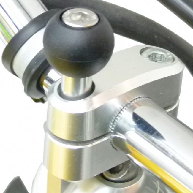 Motorcycle M8 Mount Kit &amp; TiGRA FITCLIC Neo DRY Case for iPhone XS MAX (sku 46772) - BuyBits Ltd UK