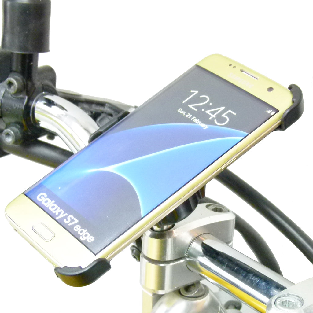 Dedicated Motorcycle M8 Handlebar Top Clamp Phone Mount for Galaxy S7 EDGE (sku 34559)
