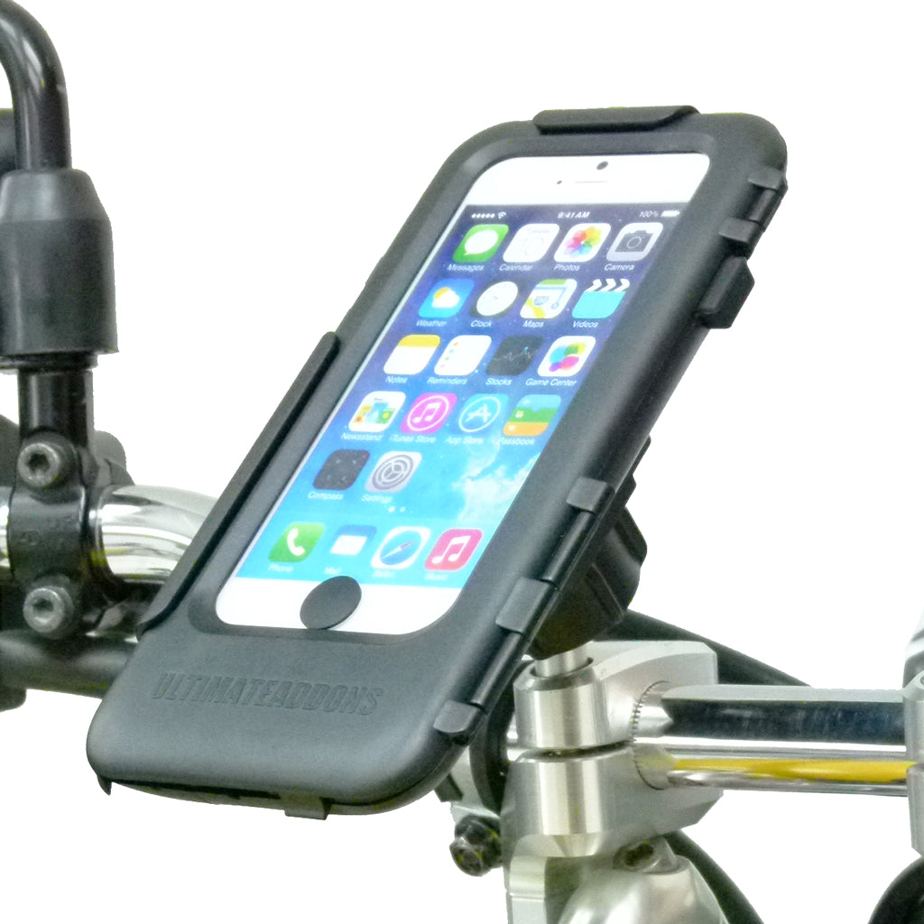 Waterproof Motorcycle M8 Handlebar Top Clamp Tough Case Mount for iPhone 6 (sku 31508)