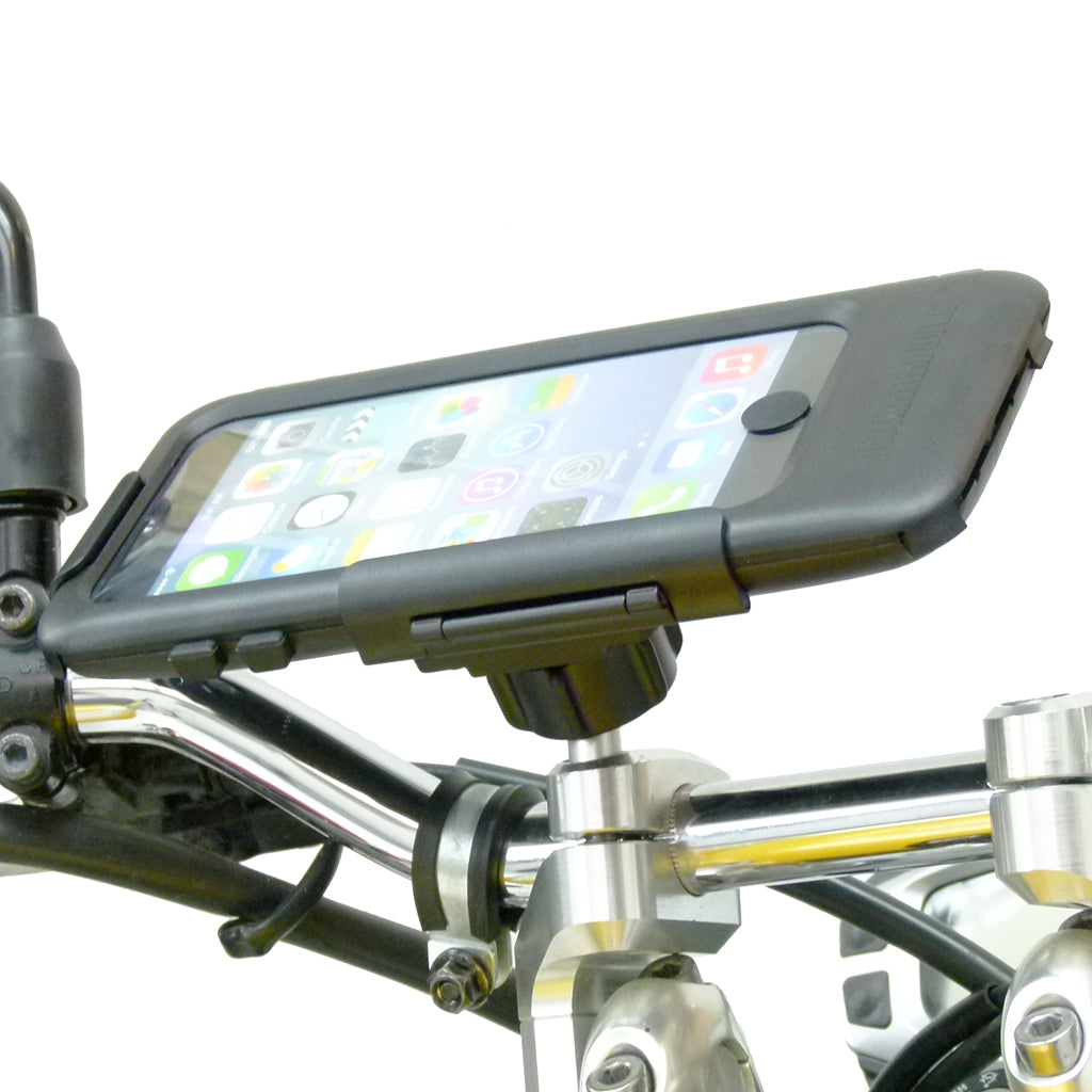 Waterproof Motorcycle M8 Handlebar Top Clamp Tough Case Mount for iPhone 6S Plus (sku 32759)