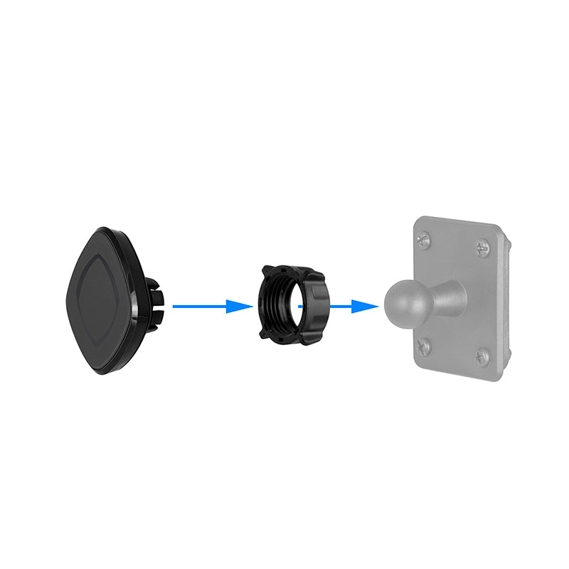 Arkon SPHDMAGKIT Heavy-Duty Magnet Mount Kit for Phones and Other Devices (sku 57058)