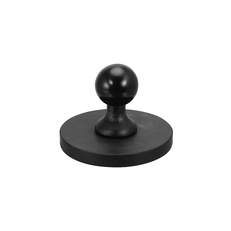 Arkon SP1420MAG25 65mm Diameter Round Heavy-Duty Magnetic Base with 25mm (1 inch) Ball (sku 57055)