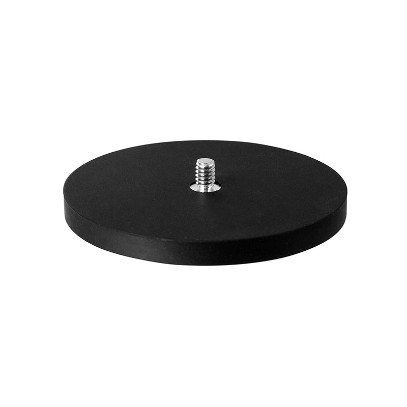 Arkon SP142088MAGB 88mm Diameter Round Heavy-Duty Magnetic Base with 1/4”-20 Camera Mounting Bolt (sku 57057)