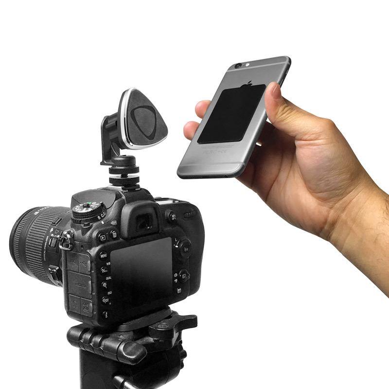 Arkon IBMAGHOTSHOE Magnetic Camera Hot Shoe Phone Mount for iPhone 11, XS, XR, X, 8, Galaxy Note 9 (sku 56035) - BuyBits Ltd UK