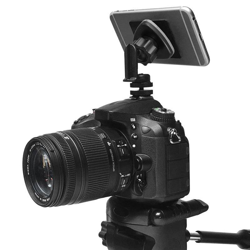 Arkon IBMAGHOTSHOE Magnetic Camera Hot Shoe Phone Mount for iPhone 11, XS, XR, X, 8, Galaxy Note 9 (sku 56035) - BuyBits Ltd UK