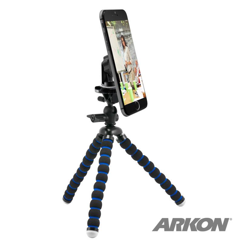 Arkon IBMAGTRIXL 11-inch Tripod Mount with Magnetic Phone Holder for Streaming Live Video (sku 50504) - BuyBits Ltd UK