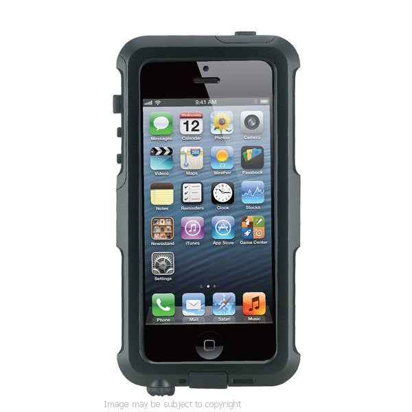 TIGRA Bravo IP68 iPhone 5 Waterproof Shockproof Aluminum Phone Case BLACK (sku 16842)