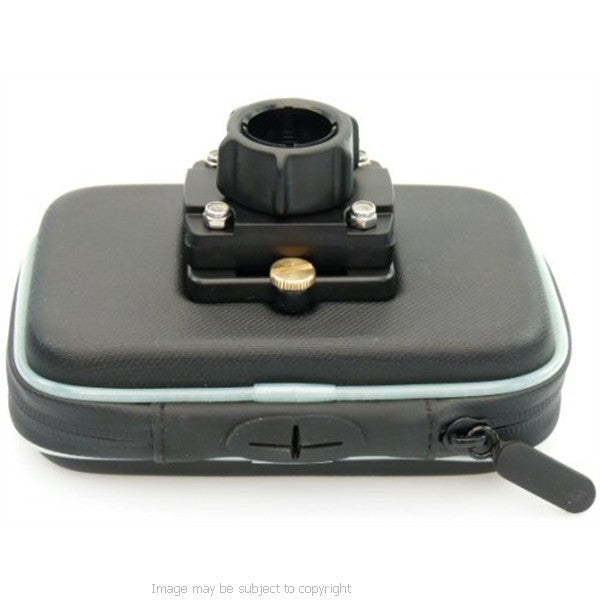 Sports Bike Motorcycle Mount for Fork Stem Yoke 17.5mm-20.5mm with Waterproof GPS Case fits TomTom ONE SatNav Systems (sku 10322)