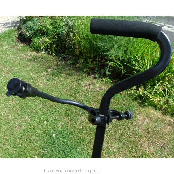 Flexible Golf Trolley Clamp Mount use with 3 slot Cradles &amp; Cases (sku 11382)