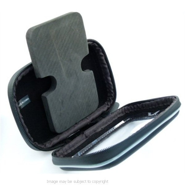 Sports Bike Motorcycle Mount for Fork Stem Yoke 17.5mm-20.5mm with Waterproof GPS Case fits TomTom ONE SatNav Systems (sku 10322)