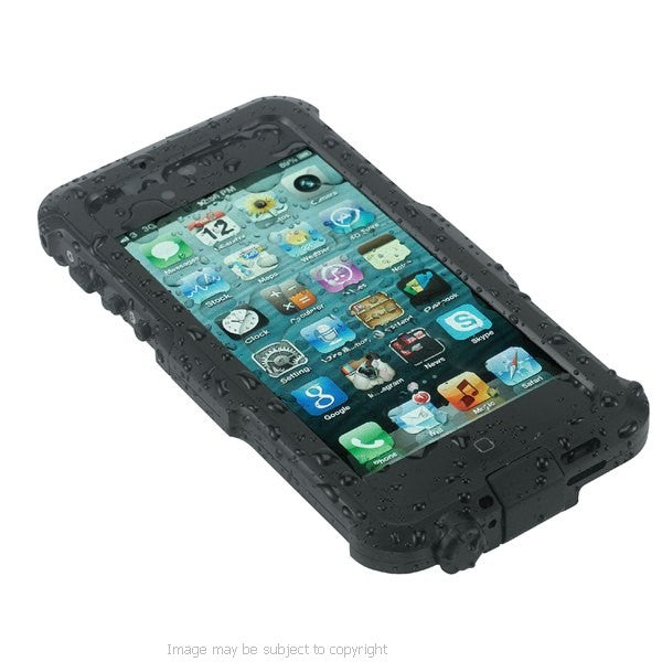 TIGRA Bravo IP68 iPhone 5 Waterproof Shockproof Aluminum Phone Case BLACK (sku 16842)