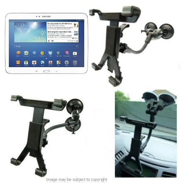 Standard Dual Suction Cup Windscreen Mount for Samsung Galaxy Tab 3 10.1 Tablet PC (sku 17749) - BuyBits Ltd UK