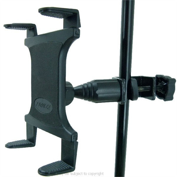 TAB085 Arkon iPad 2 Heavy Duty Music Stand - Table - Desk Mount Tablet PC Holder (sku 16632)