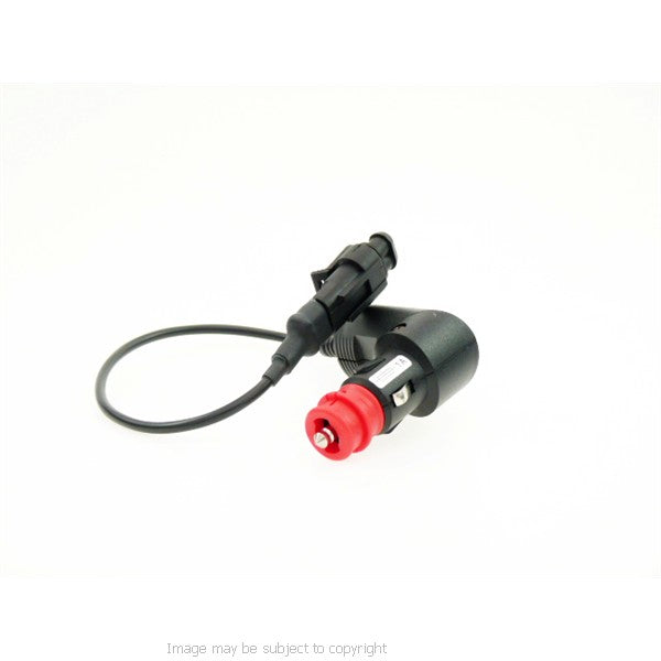 Poweroo Q-Power Input Cable 0.3m Right Angled Standard Plug for BMW Motorcycles GZM-PWIN-002 (sku 10626)