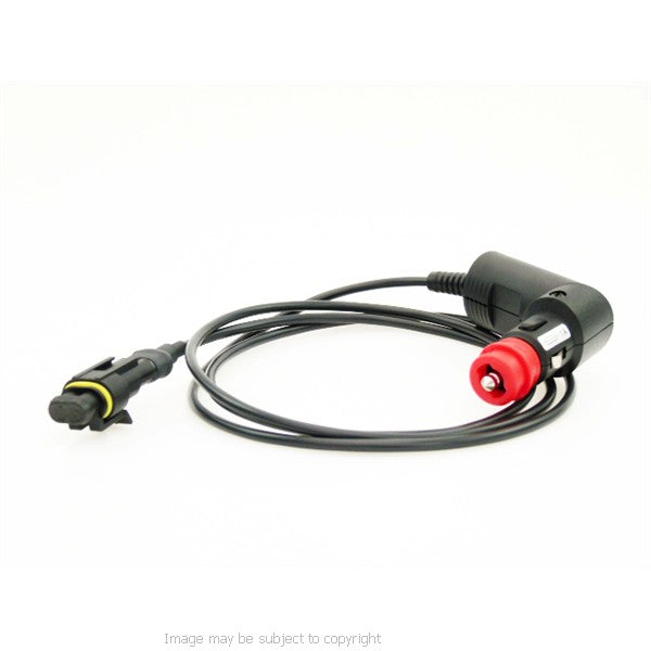 Poweroo Q-Power Input Cable 1.4m Right Angled Standard Plug for BMW Motorcycles GZM-PWIN-003  (sku 10627)