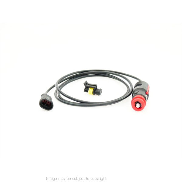 Poweroo Q-Power Input Cable 1.4m Standard Plug for BMW Motorcycles GZM-PWIN-005  (sku 10624)