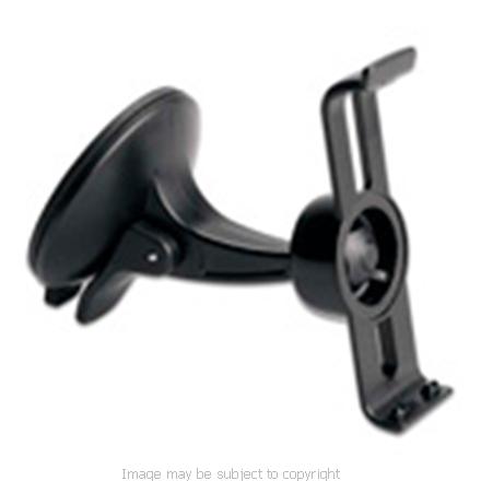 GENUINE GARMIN NUVI 1490 1490t SUCTION CUP WINDOW MOUNT with ADHESIVE DASH DISC 010-11375-00 (SKU 5790)