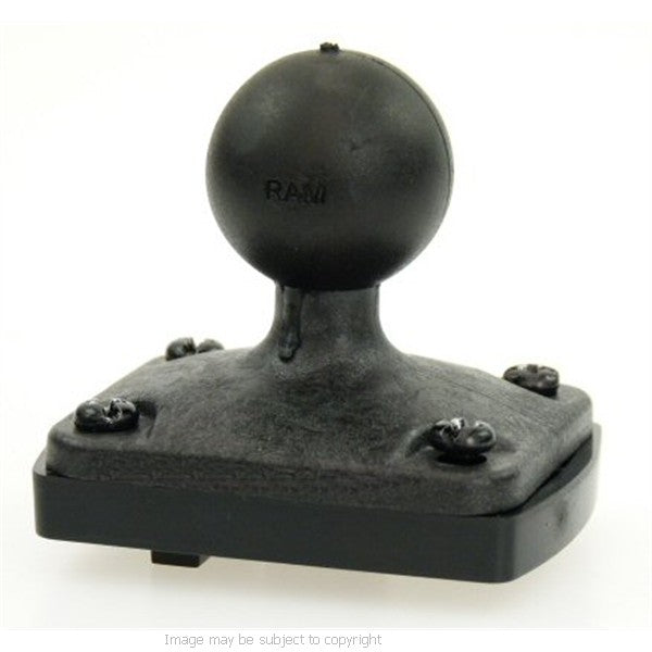 3 Prong Adapter with 25mm - 1" Ball for RAM Motorcycle Mounts fits Interphone Cases - Holders (SKU 33091)