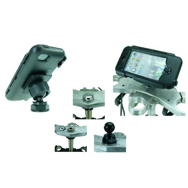 Tough Case Motorcycle Yoke 10 Nut Cap Mount for iPhone 5 (sku 16671)