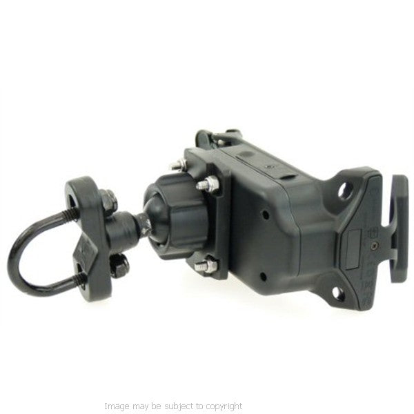 Ultimate Addons Garmin Zumo 390LM Adaptor to 1inch-25mm Ball (female) Suitable for RAM Motorcycle Mounts (sku 18634usa)