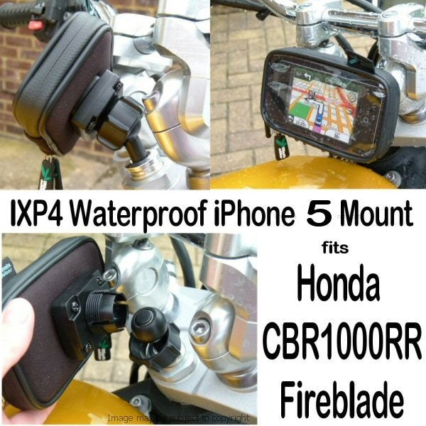 Honda CBR1000RR Fireblade iPhone 5 Motorcycle Mount (sku 15120)