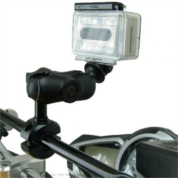 Motorcycle Bike Crossbar Go Pro Hero Camera Mount (sku 17194)