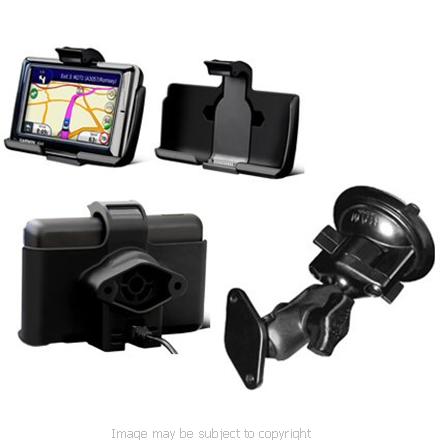 RAM Twist &amp; Lock Suction Cup Mount with SHORT Arm &amp; Cradle for the GARMIN NUVI 1690 RAM-B-166-A-GA37U (SKU 7247)