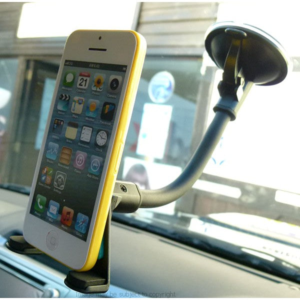 Apple iPhone 5C Slim PU Windscreen Goose-neck Mount (sku 17670)