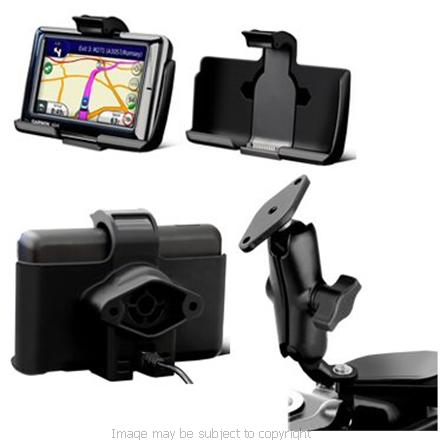RAM 9mm MOTO MOUNT with Cradle for the Garmin Nuvi 1690 RAM-B-180-GA37u (SKU 7252)