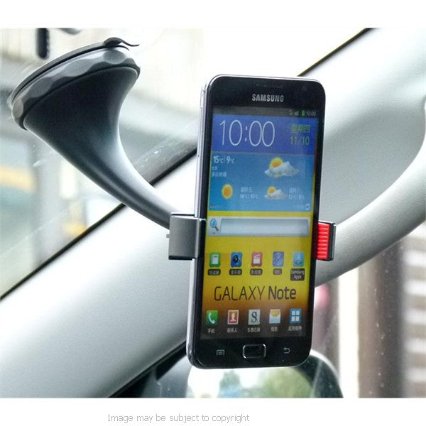Twist &amp; Lock Spring Grip Rubber Lip Car Mount for the Samsung Galaxy Note (sku 18027)
