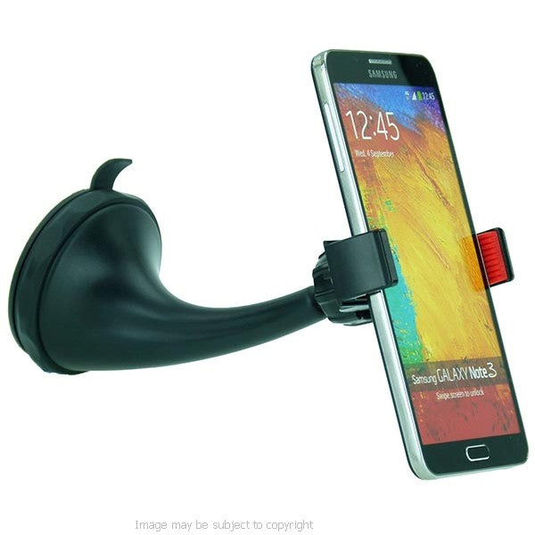 Twist &amp; Lock Spring Grip Rubber Lip Car Mount for the Samsung Galaxy Note 3 (sku 18028)