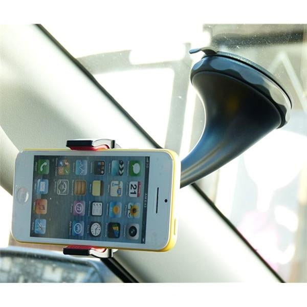 Twist &amp; Lock Spring Grip Rubber Lip Car Mount for the Apple iPhone 5C (sku 18029)