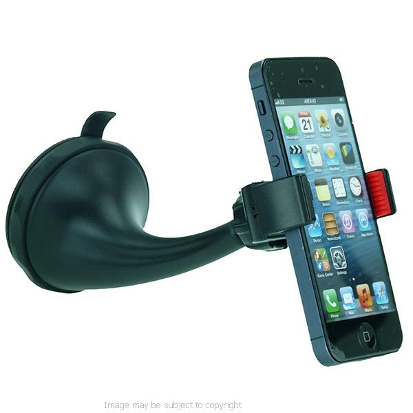 Twist &amp; Lock Spring Grip Rubber Lip Car Mount for the Apple iPhone 5S (sku 18030)