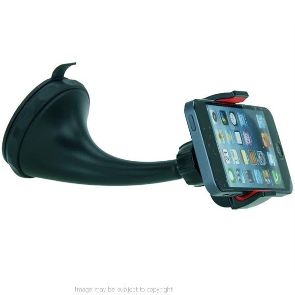 Twist &amp; Lock Spring Grip Rubber Lip Car Mount for the Apple iPhone 5S (sku 18030)
